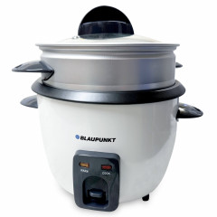 Blaupunkt Blaupunkt Reiskocher MEN694 Reiskocher Gross Reisgarer 2,8 L, 3in1 Multikocher elektrisch, 1000,00 W, Dampfgarer, Cooker, Steamer, Dampfer, Risottokocher, Gemusegarer  Рисоварка Blaupunkt MEN694 рисоварка большая 2,8 л, мультиварка 3-в-1 электри