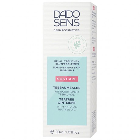DADO SENS Dermacosmetics SOS CARE TEEBAUMSALBE  МАЗЬ SOS CARE ЧАЙНОЕ ДЕРЕВО