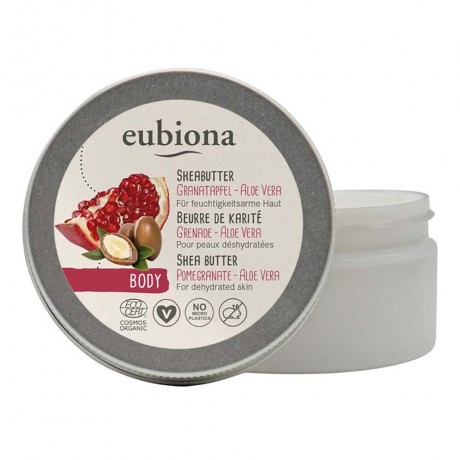 Eubiona Sheabutter Granatapfel- & Aloe Vera 100ml  Масло ши гранат и алоэ вера 100мл