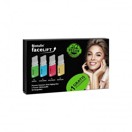 Biotulin faceLIFT, 20 x 1 ml Ampullen + Pflegemaske  faceLIFT, 20 ампул по 1 мл + маска для ухода