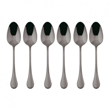 Sambonet Sambonet Royal - Edelstahl / PVD 2Black Mokkaloffel Set 6-tlg. Sambonet Royal - нержавеющая сталь / PVD 2Черный набор ложек для мокко, 6 предм.