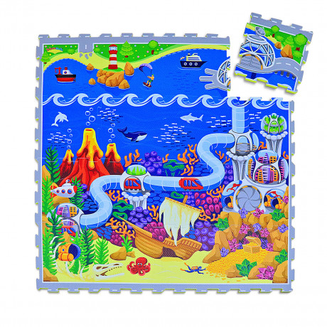 Hakuna Matte Puzzlematte fur Babys – Ozeanzauber Puzzlematten Коврик-пазл для малышей