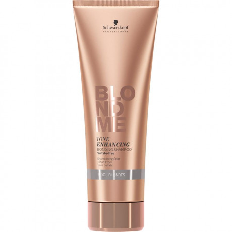 Schwarzkopf (Шварцкопф) Professional Blondme Bonding Shampoo Шампунь для окрашенных волос Cool Blondes Tone Enhancing, 250 мл