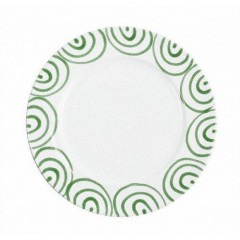 Gmundner Keramik Gmundner Keramik Grungeflammt Speiseteller Gourmet d: 29 cm / h: 2,2 cm Керамическая тарелка для гурманов Gmundner с зеленым пламенем д: 29 см / высота: 2,2 см