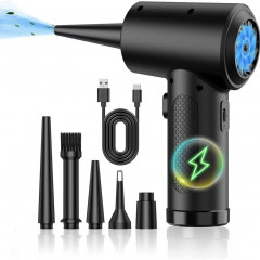 Lannister Lannister Akku-Handstaubsauger Druckluft Staubwedel 6000mAh 51000RPM drei Geschwindigkeitsregelung, LED-Licht eine Taste starten eine Vielzahl von Dusen  Беспроводной ручной пылесос Lannister, тряпка со сжатым воздухом, 6000 мАч, 51000 об/мин, т