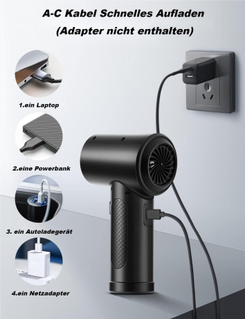 Lannister Lannister Akku-Handstaubsauger Druckluft Staubwedel 6000mAh 51000RPM drei Geschwindigkeitsregelung, LED-Licht eine Taste starten eine Vielzahl von Dusen  Беспроводной ручной пылесос Lannister, тряпка со сжатым воздухом, 6000 мАч, 51000 об/мин, т