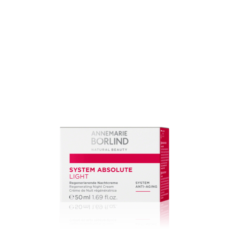 ANNEMARIE BORLIND System Absolute Regenerierende Nachtcreme Light, Анна-Мария Борлинд Антивозрастной Ночной крем для лица Легкий, 50 мл