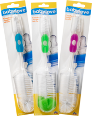 babylove Flaschen- und Saugerbürste Щетка для бутылок и сосок, 1 шт