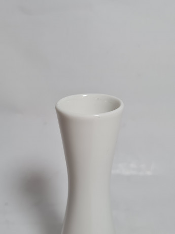 Ваза винтажная Rosenthal, белый фарфор, 13,5 x 4,5 см, Германия, 1960-70гг.