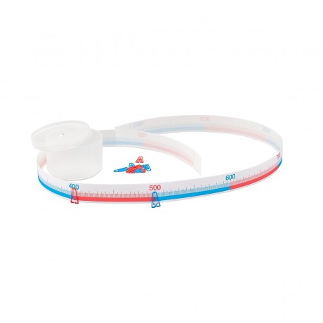 Wissner aktiv lernen Zahlenstrahl 1000er-Rechenband 1m lang Номер строки 1000 расчетная лента длиной 1м