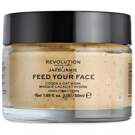 Revolution Skincare Rev Skin x Jake Jamie Cocoa & Oat Moisturising Face Mask  Rev Skin x Jake Jamie Увлажняющая маска для лица с какао и овсом