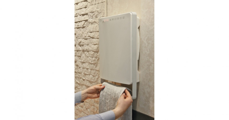 Steba Steba Bad-Schnellheizer BS 1800 Touch, Heizlufter weiss/grau  weiss/grau Быстродействующий обогреватель для ванной комнаты Steba BS 1800 Touch, тепловентилятор белый/серый