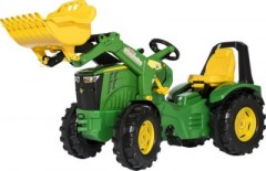 Rolly Toys Trettraktor rollyX-Trac Premium John Deere 8400R mit Frontlader Педальный трактор rollyX-Trac Premium John Deere 8400R с фронтальным погрузчиком