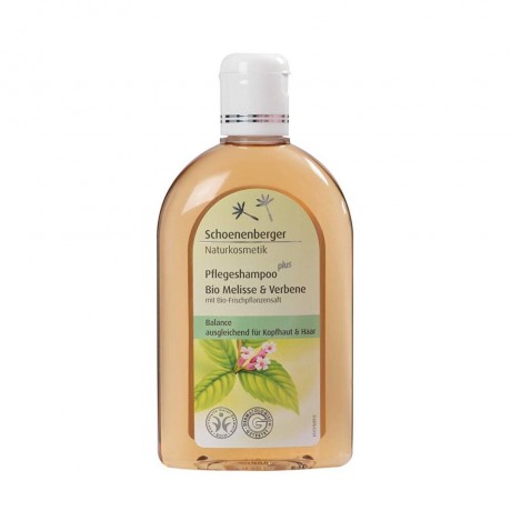 Schonenberger Shampoo plus Melisse & Verbene 250ml  Шампунь плюс мелисса лимонная и вербена 250мл