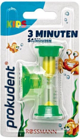 Prokudent 3-Minuten Sanduhr Песочные часы для детей на 3 минуты, 1 шт.