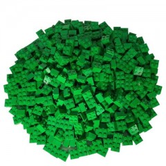 LEGO LEGO 2x2 Hellgrune LEGO Steine - 250 Stuck - light green 3003 LEGO 2x2 светло-зеленые кубики LEGO - 250 штук - светло-зеленые 3003