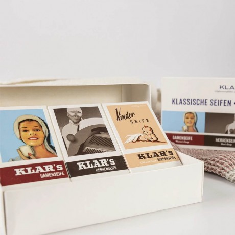 Klar Seifen Set Klassische Seifen 3x100g  Набор Классическое мыло 3х100г