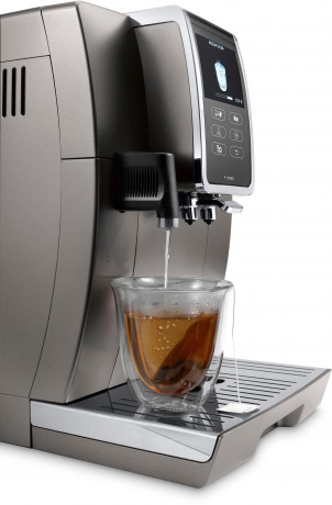 De'Longhi De'Longhi Kaffeevollautomat Dinamica Plus ECAM 370.95.T, 3 Benutzerprofile zum Speichern individueller Getrankeeinstellungen Полностью автоматическая кофемашина De'Longhi Dinamica Plus ECAM 370.95.T, 3 профиля пользователя для сохранения индиви