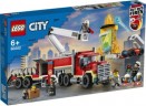 LEGO City 2er Set: Fire 60282 Mobile Feuerwehreinsatzzentrale + Town 60304 Strassenkreuzung mit Ampeln City Set of 2: Мобильный пункт управления пожарной командой Fire 60282 + перекресток Town 60304 со светофором