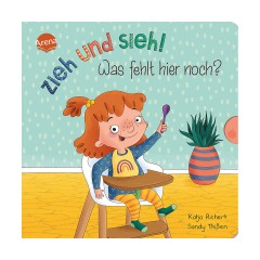 Arena Verlag Zieh und sieh! Was fehlt hier noch? Рисуй и смотри! Чего здесь не хватает?
