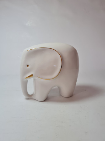 Винтажные фарфоровые фигурки "Семья слонов", Германия, 1960-70гг.