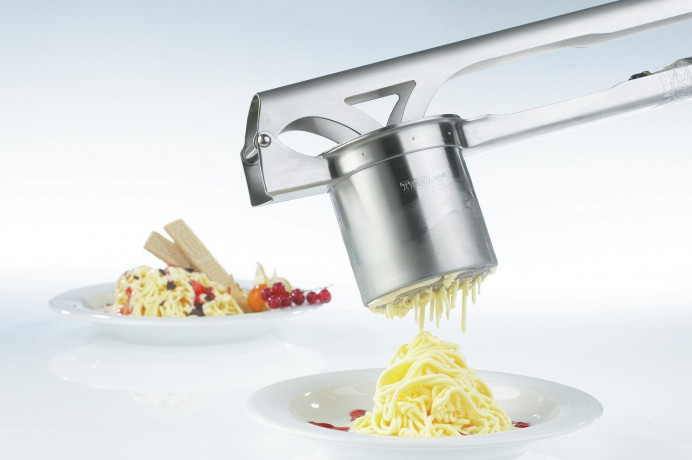 GEFU GEFU Kartoffel- und Spatzle-Presse TRI STAR silber Пресс для картофеля и лопатки GEFU TRI STAR