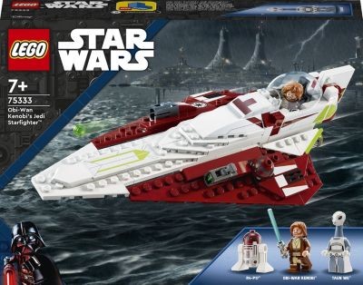 LEGO LEGO Star Wars 75333 Obi-Wan Kenobis Jedi Starfighter LEGO Star Wars 75333 «Звездный истребитель джедая» Оби-Вана Кеноби
