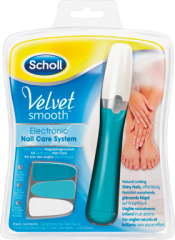 Scholl Velvet Smooth Elektrische 3-Schritt-Средство для ухода за ногтями, 1 шт