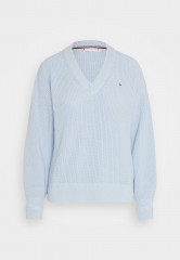 Tommy Hilfiger SWEATER  Jumper breezy blue СВИТЕРА Джемперы свежий синий
