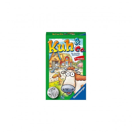 Ravensburger Mitbringspiel Kuh  Co. Возьмите с собой игру Cow Co.