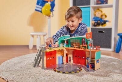 Simba Feuerwehrmann Sam Mega-Feuerwehrstation XXL Пожарный Сэм Мега Пожарная станция XXL