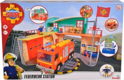 Simba Feuerwehrmann Sam Mega-Feuerwehrstation XXL Пожарный Сэм Мега Пожарная станция XXL