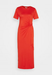 Tommy Hilfiger KNOT MIDI Jersey dress fireworks KNOT MIDI Платье из джерси салют