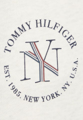 Tommy Hilfiger TAPERED ROUNDALL Tracksuit bottoms white heather TAPERED ROUNDALL Спортивные брюки белый вереск