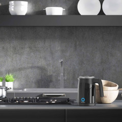 Arendo Arendo Wasserkocher, 0,5 l, 1100 W, Edelstahl Reisewasserkocher Mini, Temperatureinstellung, Single, Energiesparend: ideal fur die Erhitzung kleiner Wassermengen Чайник Arendo, 0,5 л, 1100 Вт, дорожный мини-чайник из нержавеющей стали, регулировка