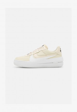 Nike Sportswear AIR FORCE 1 PLATFORM Sneaker low fossil/sail/summit white/black AIR FORCE 1 PLATFORM Низкие кроссовки женские ископаемый/парус/вершина белый/черный