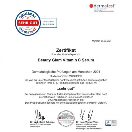 Beauty Glam Vitamin C Serum 2er Set Набор сывороток с витамином С, 2 шт.