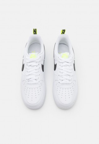 Nike Sportswear AIR FORCE 1 07 WT UNISEX Sneaker low white/black/volt AIR FORCE 1 07 WT UNISEX Низкие кроссовки женские белый/черный/вольт