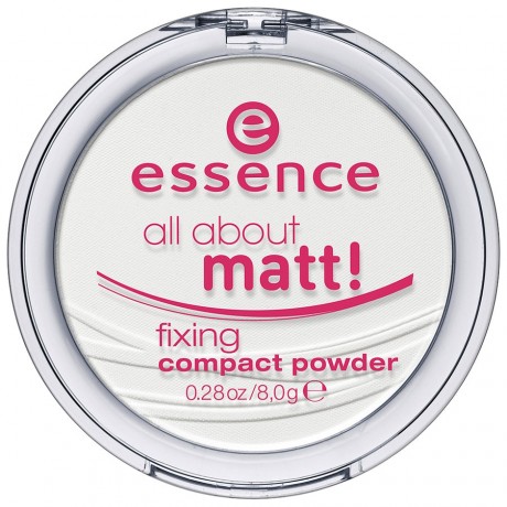 Essence All About Matt! Fixing Compact Powder Puder Puder, 8 g