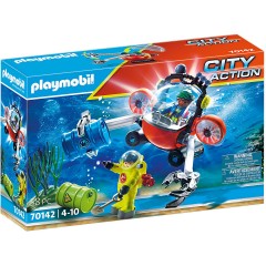 PLAYMOBIL PLAYMOBIL 70142 Seenot: Umwelteinsatz mit Tauchboot PLAYMOBIL 70142 бедствие на море: экологическая миссия с подводным аппаратом