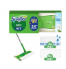 Swiffer wet+dry SET Clean and Fresh НАБОР для уборки полов Швабра + cалфетки для швабры сухие 8 шт и влажные 3 шт, с ароматом чистоты и свежести