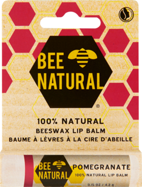 BEE NATURAL Бальзам для губ с экстрактом Граната	, 4,2 г