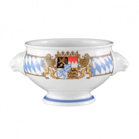 Seltmann Weiden Seltmann Weiden Compact Bayern Lowenkopfterrine o. De. 'Weisswursttopf' 0,5 L Seltmann Weiden Compact Bayern Террин с головой льва o. De. "Вайсвурсттопф" 0,5 л