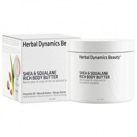 Herbal Dynamics Beauty  Shea & Squalane Rich Body Butter  Масло для тела с маслом ши и скваланом