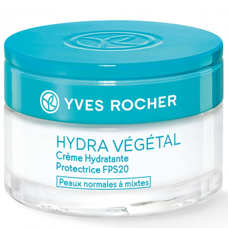 Yves Rocher Hydra Vegetal Schutzende Feuchtigkeitscreme gel LSF20 Hydra Vegetal Защитный увлажняющий крем SPF20