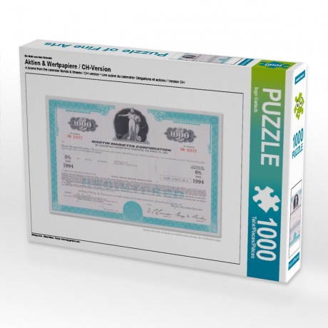 CALVENDO Puzzle CALVENDO Puzzle Aktien  Wertpapiere \/ CH-Version Пазл CALVENDO Puzzle акции ценных бумаг / версия CH