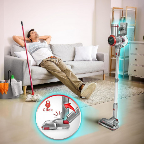 Duronic Duronic Akku-Stielstaubsauger, VC24 Akku Staubsauger, Burstenstaubsauger kabellos, Handstaubsauger  Беспроводной пылесос Duronic, беспроводной пылесос VC24, пылесос с беспроводной щеткой, ручной пылесос