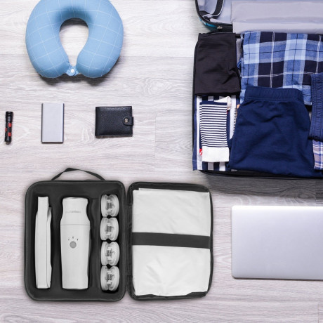 CLEANmaxx CLEANmaxx Reisebugeleisen, Hemden- Blusenbugler Bugeleisen Bugelstation Reisen CLEANmaxx дорожный утюг, гладильная машина для рубашек и блузок, гладильная станция для путешествий