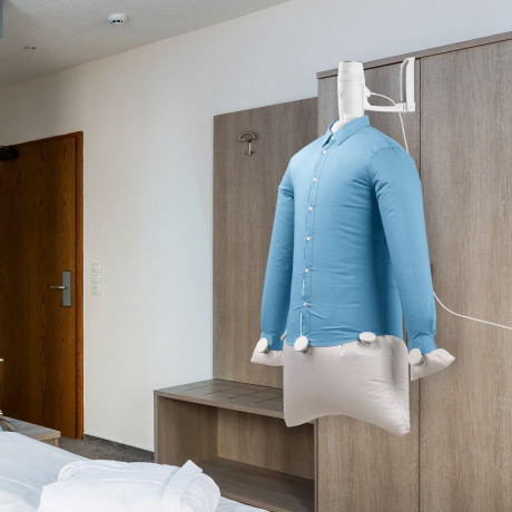 CLEANmaxx CLEANmaxx Reisebugeleisen, Hemden- Blusenbugler Bugeleisen Bugelstation Reisen CLEANmaxx дорожный утюг, гладильная машина для рубашек и блузок, гладильная станция для путешествий