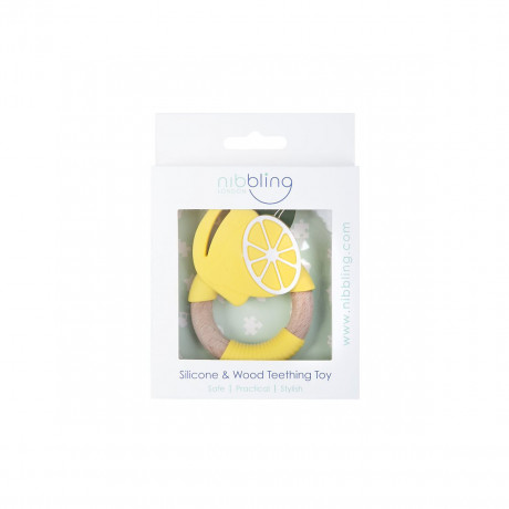 nibbling Beissringe  Super Food Zitrone Прорезыватели Super Food Лимон